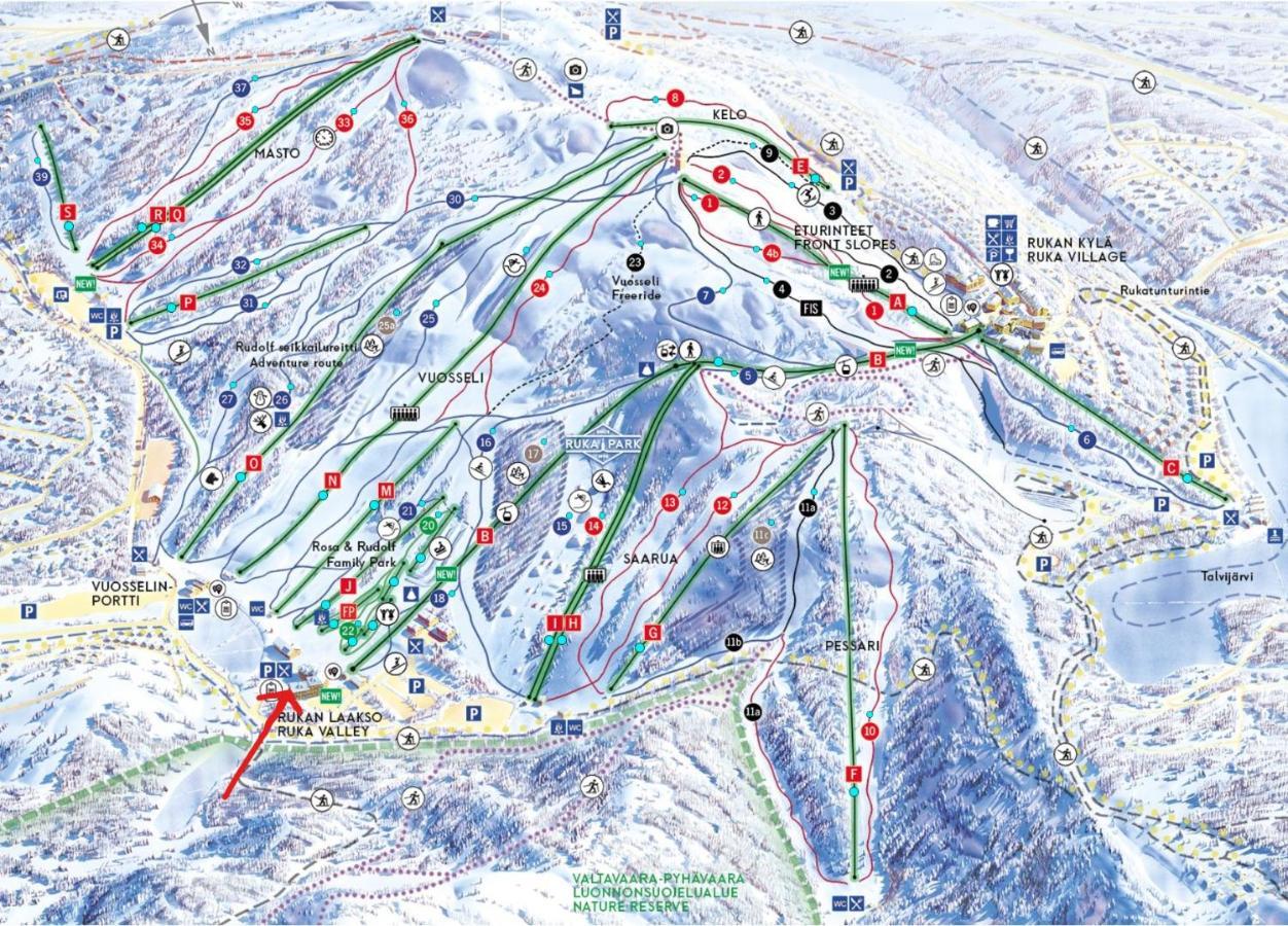 Rukavalley Unique47 Ski In - Ski Out Buitenkant foto